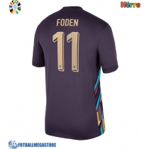 Fotballdrakt Herre England Phil Foden #11 Bortedrakt EM 2024 Kortermet